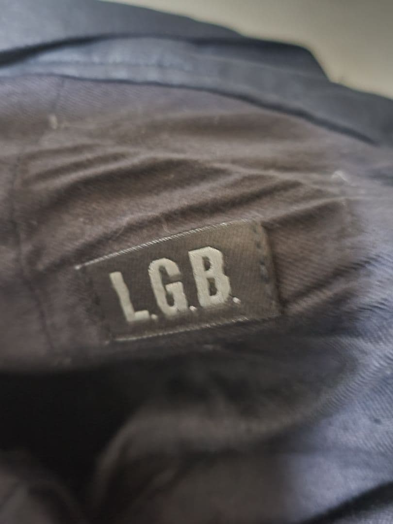 L.G.B. ブラック サルエルパンツ