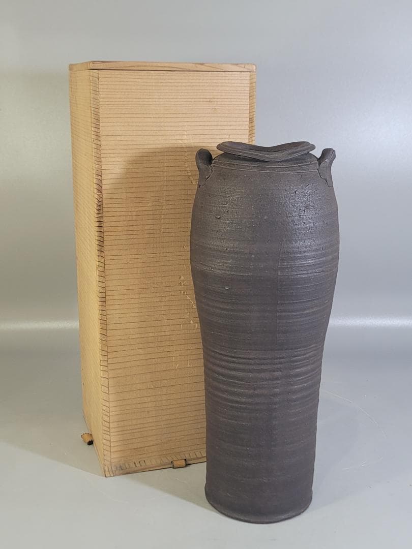 茶道具 南蛮 花生 時代物 DT688