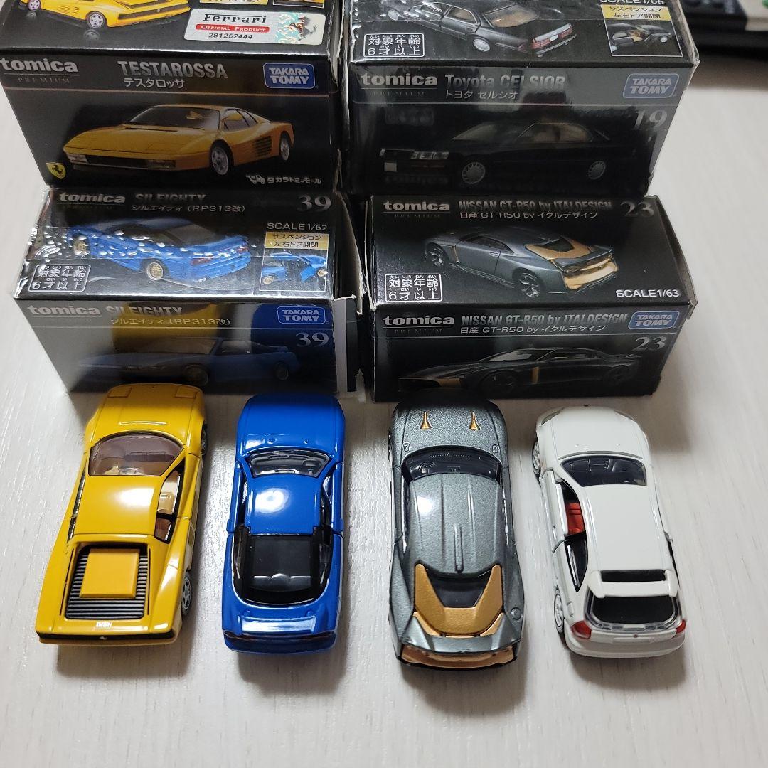 絶版タカラトミーモール限定フェラーリテスタロッサ等含むトミカプレミアム6台セット