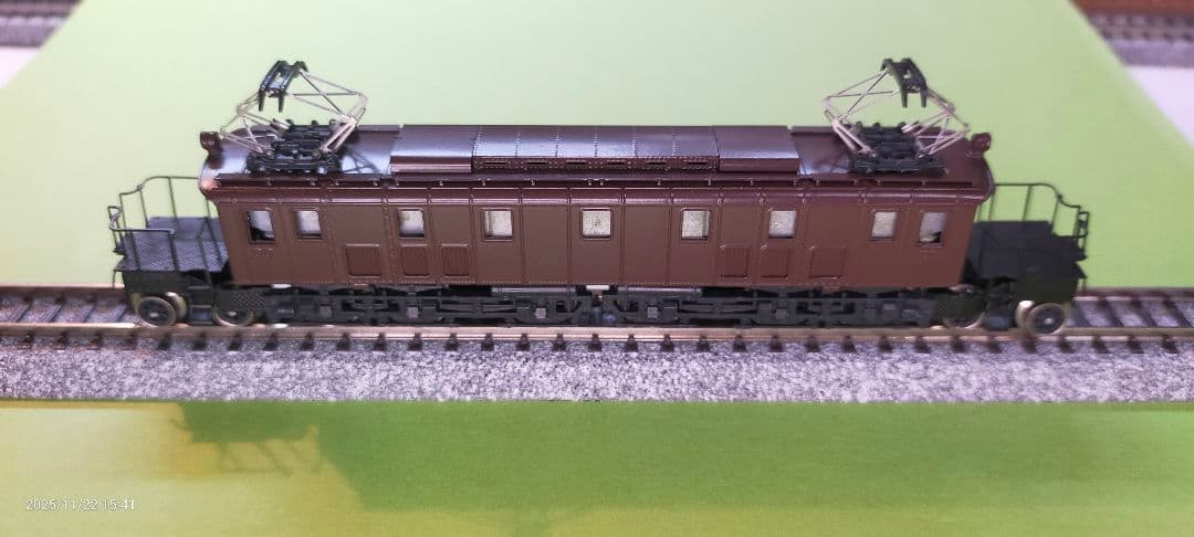ワールド工芸製国鉄ＥＦ59型Nゲージ 電気機関車完成塗装済品 ブラウン