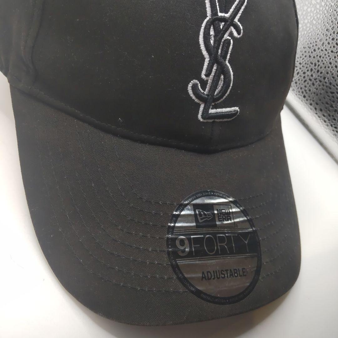 ◆1468 サンローラン　NEWERA　ブラック　アジャスタ