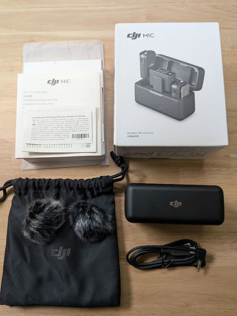 【同梱物全て有】DJI MIC ワイヤレスマイクセット