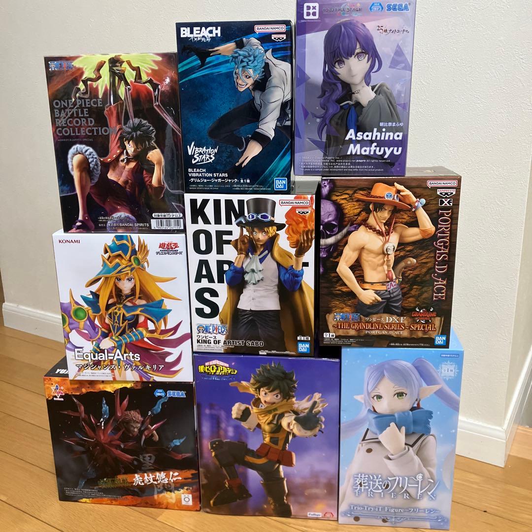 プライズ ヒロアカ ブリーチ フィギュア まとめ売り 9個セット