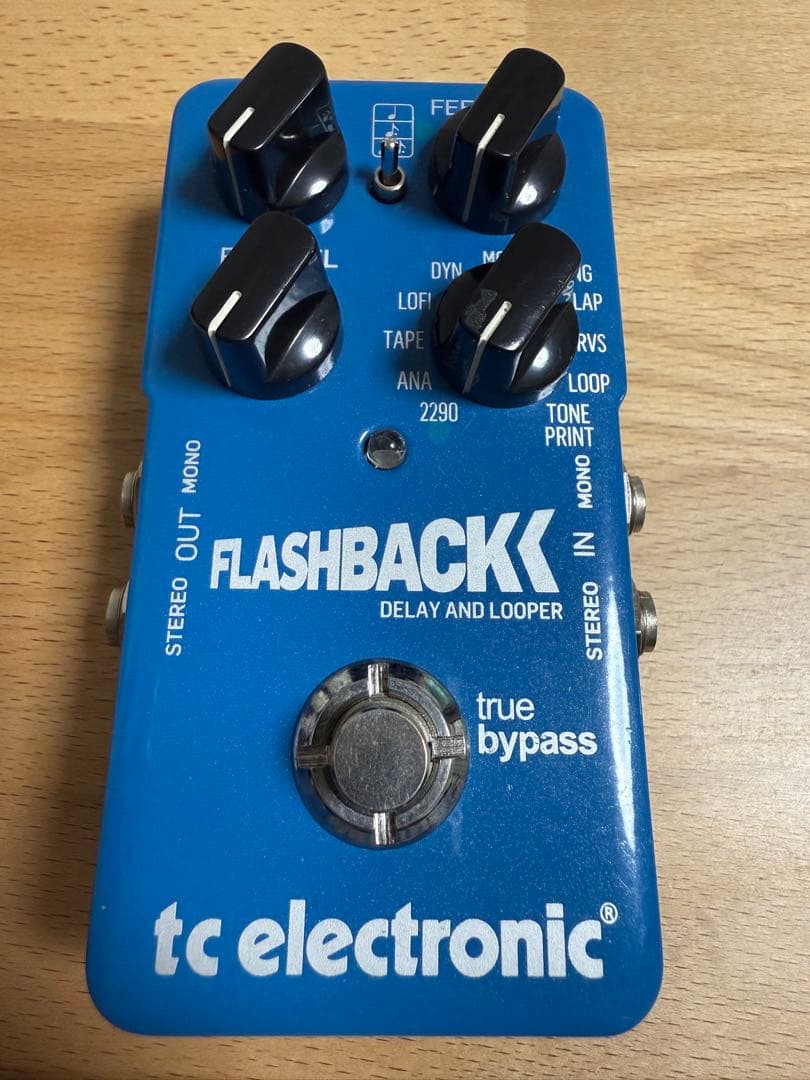 【美品】tc electronic FLASHBACK ディレイ＆ルーパー