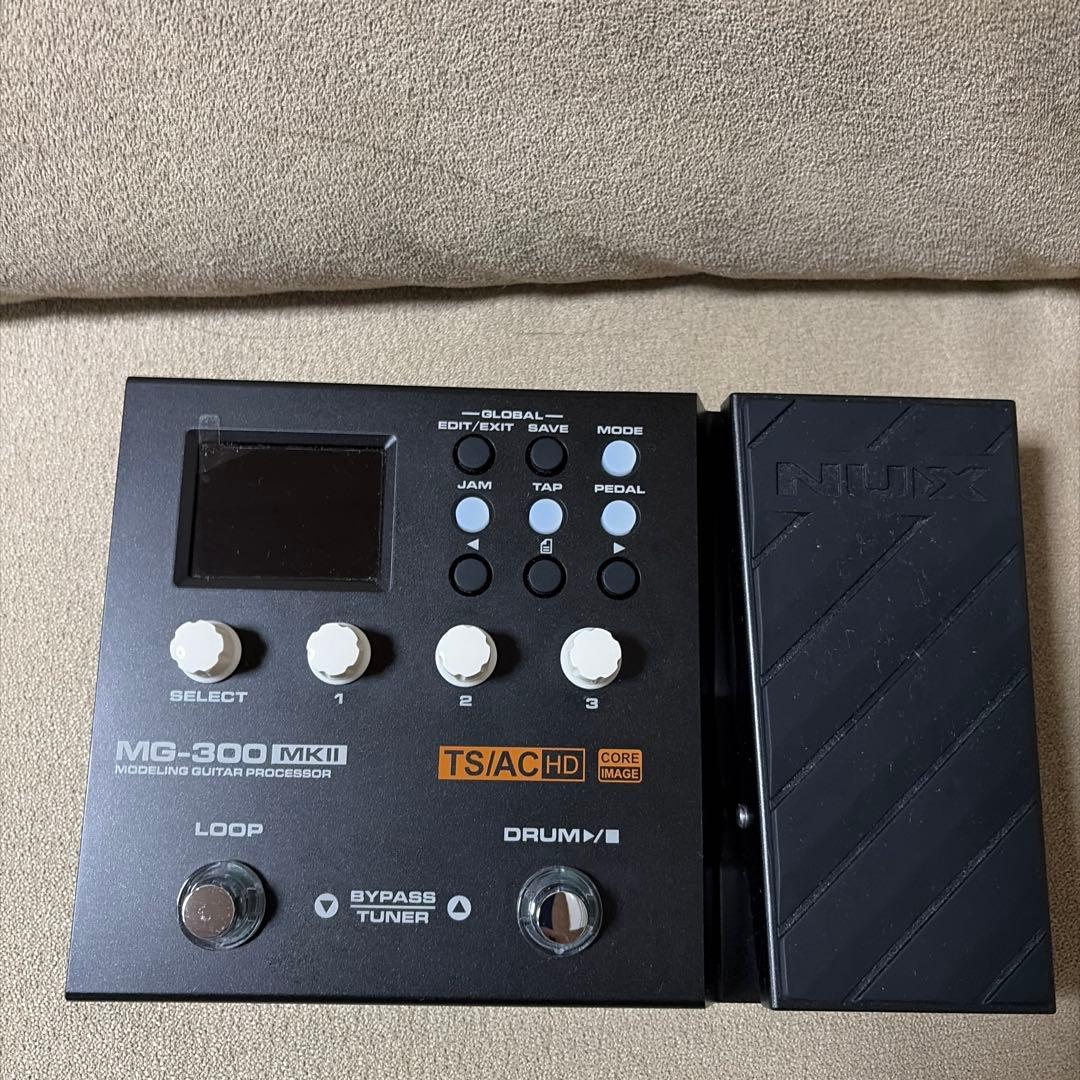 NUX MG-300 MKII モデリングギタープロセッサーマルチエフェクター