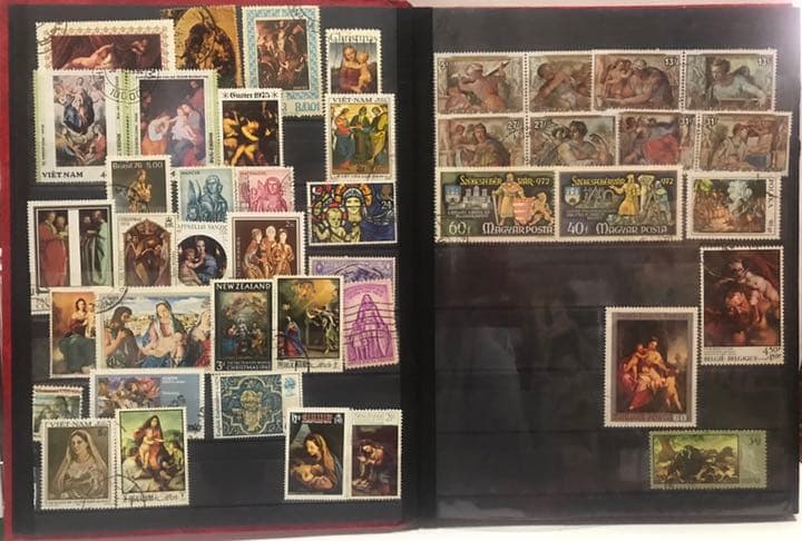 世界の使用済切手アルバム①