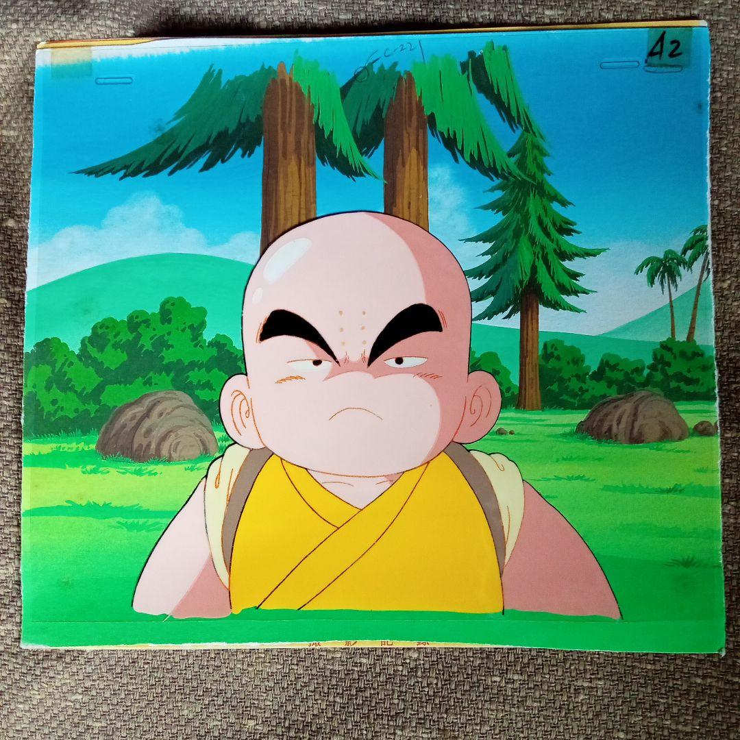 ドラゴンボール アニメーションセル クリリン 孫悟空