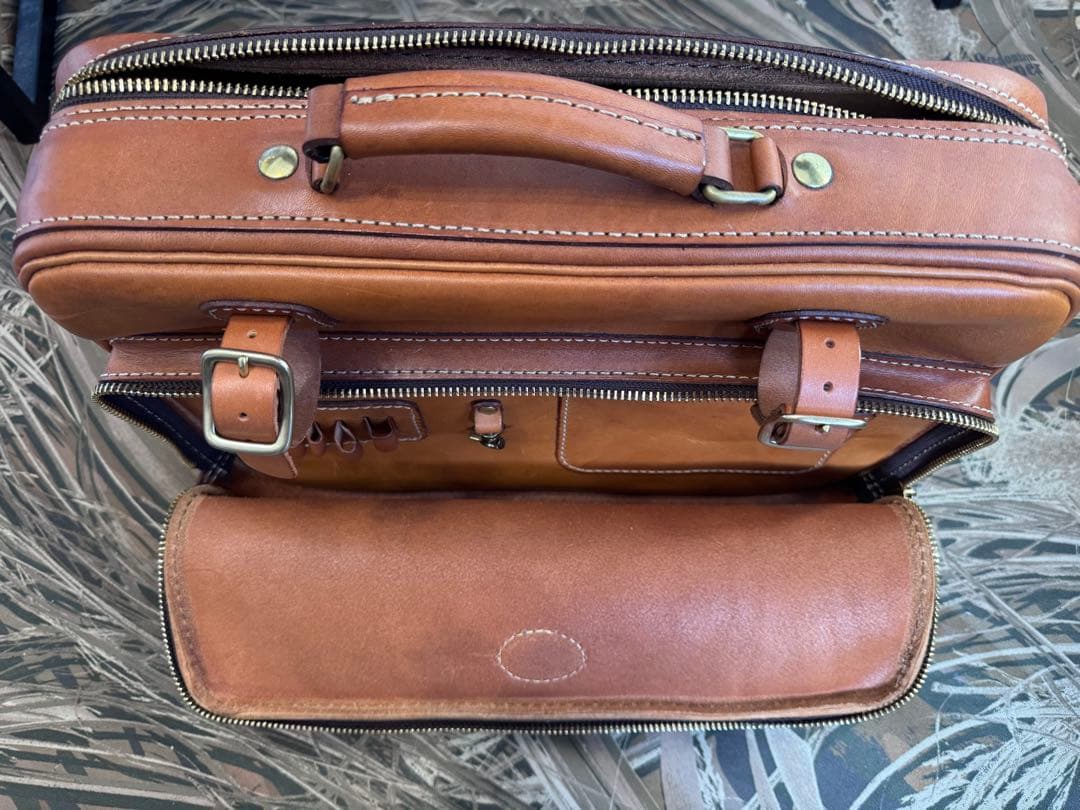 HERZ BF-20 2WAYビジネスバッグ　良エイジング