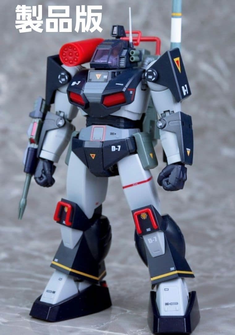 【開封品】 HI-L R ダグラム スミ入れ塗装済み