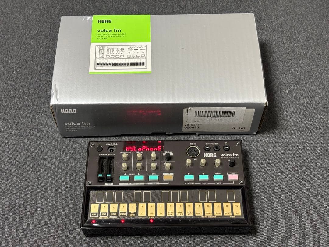 鍵盤楽器 volca fm