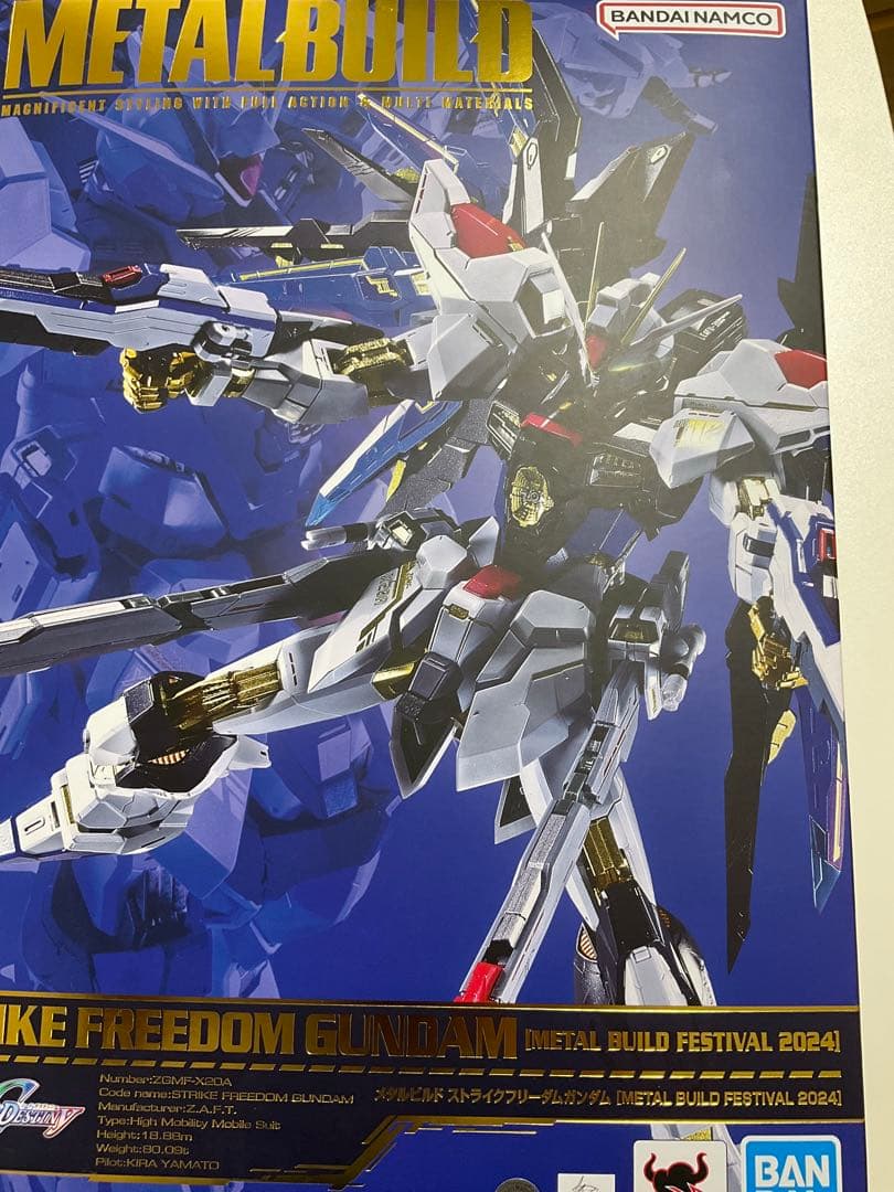 メタルビルド　ストライクフリーダムガンダム　2024
