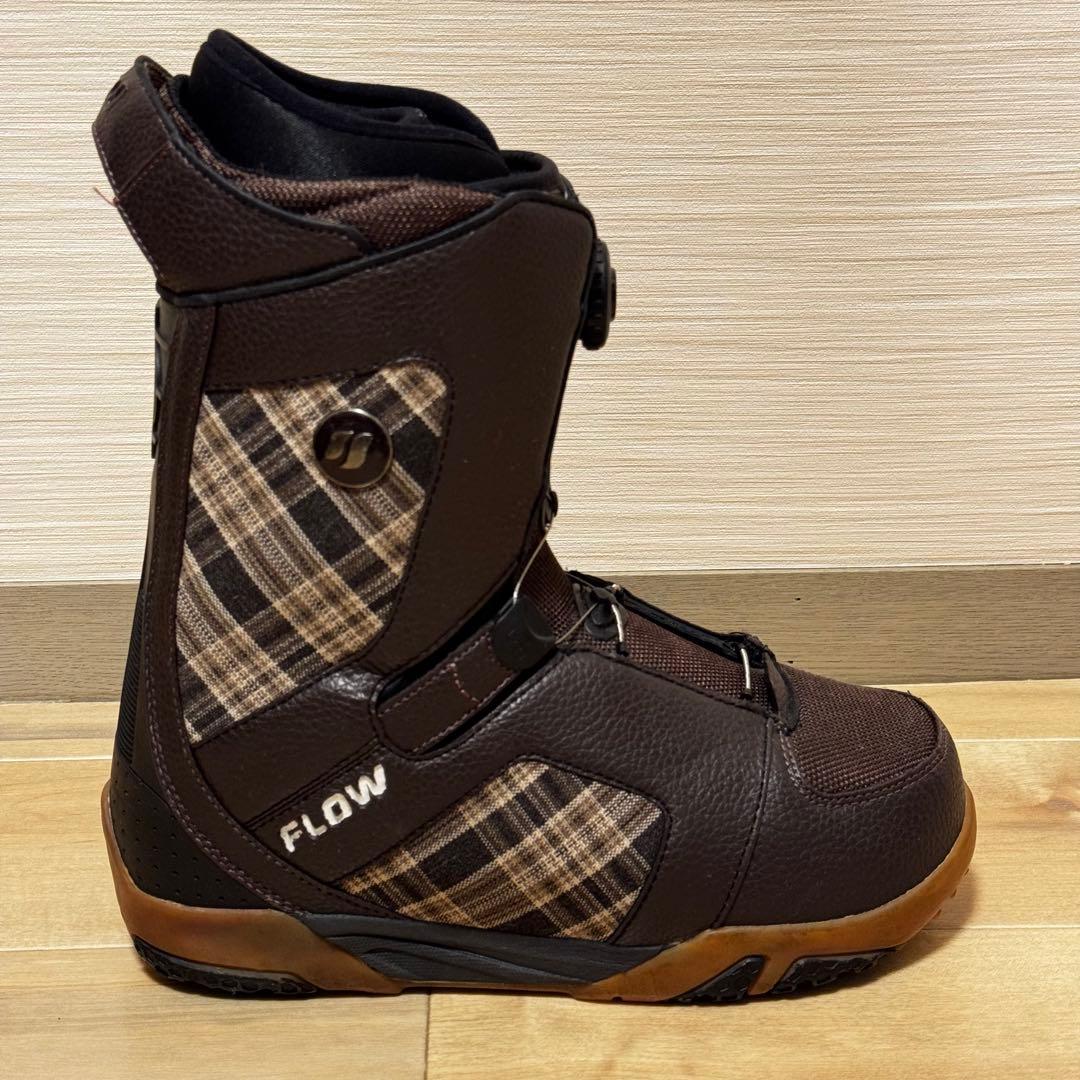 FLOW RIVAL スノーボード ブーツ BOA チェック柄 27.0cm