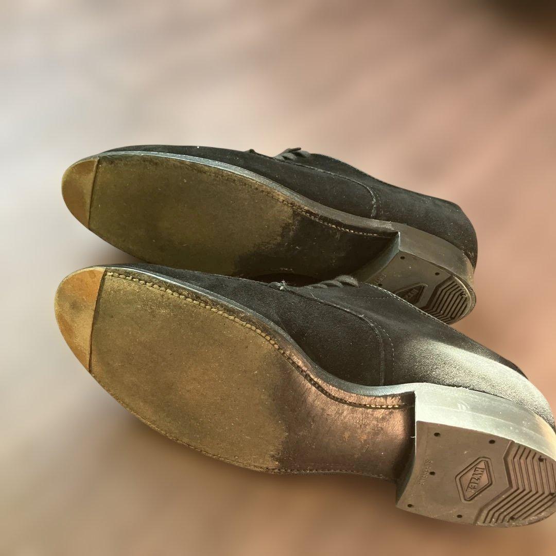 本革インソールのALDEN製ドレススウェードシューズ