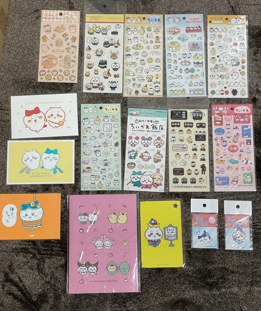 ちいかわヒロアカ缶バッジ　ちいかわゆうえんち