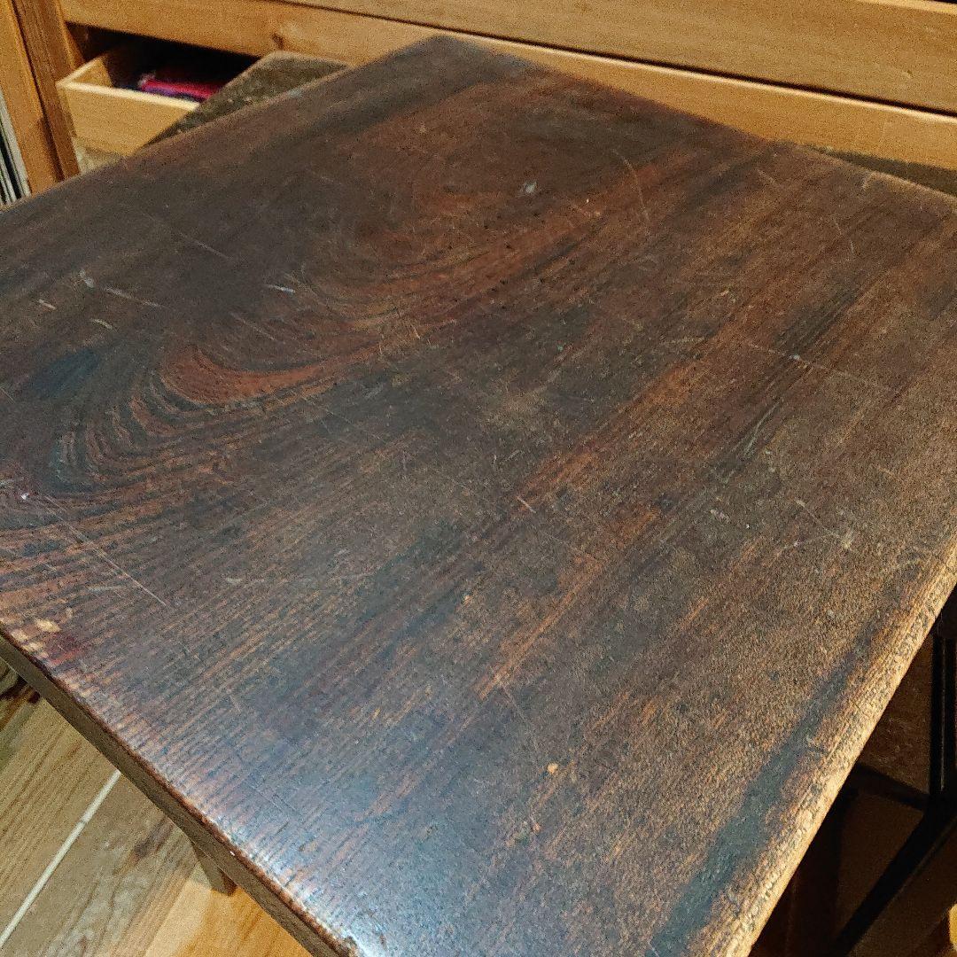 今月中の値下げです！無垢 欅 一枚板 炬燵 看板