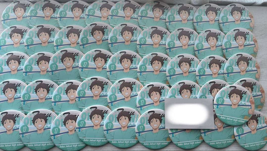 カラパレ掃除缶バッジ