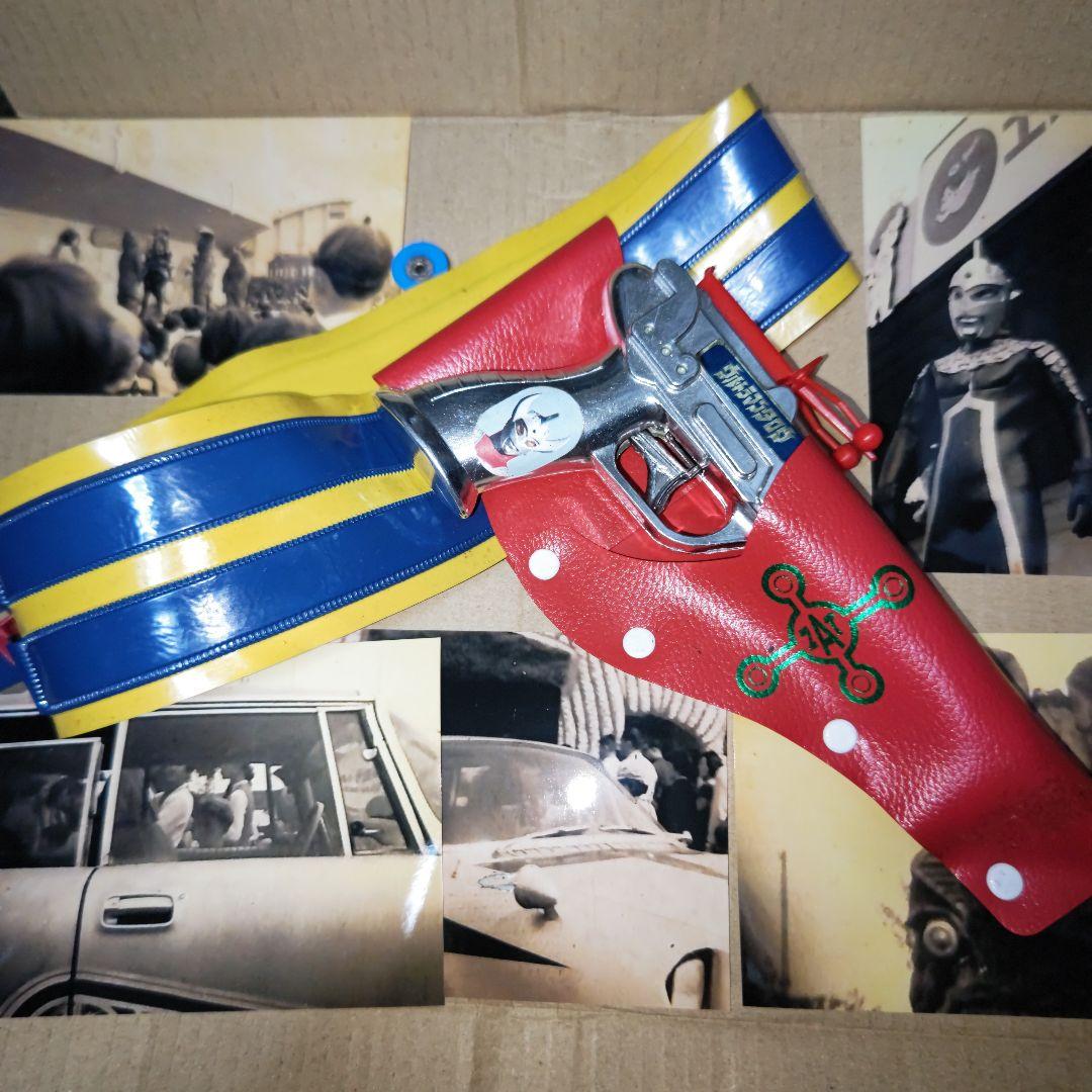 ウルトラマンタローZAT隊員東光太郎役篠田三郎サイン入り隊員ベルトザットガン