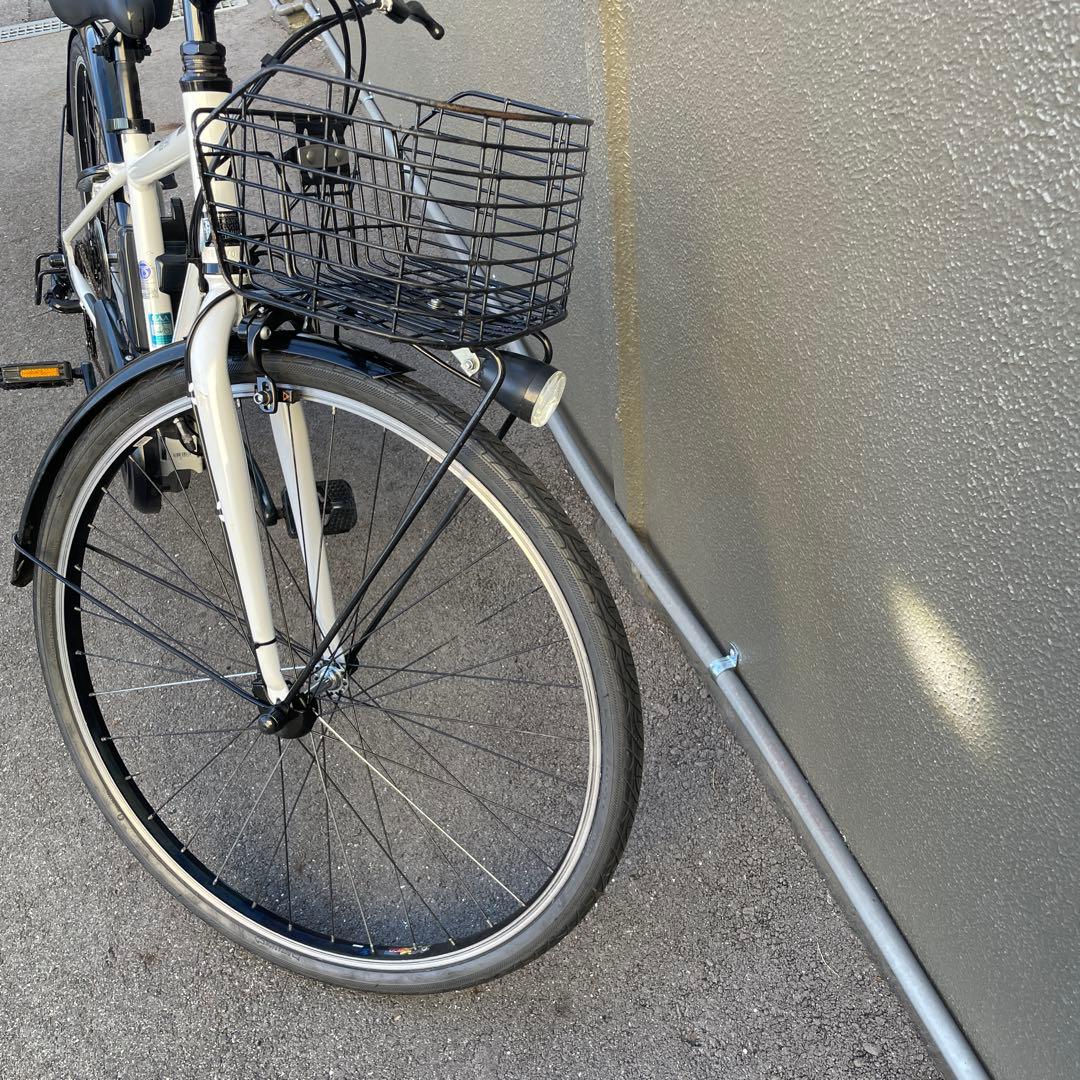 パナソニック電動アシスト自転車700C スポーツ型 ホワイト