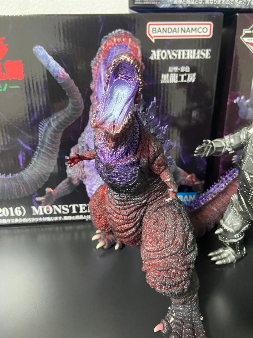 一番くじ ゴジラ 怪獣乱舞 荒ぶるモノ　B賞　C賞　D賞