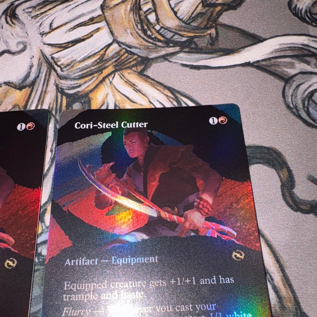 コーリ鋼の短刀 拡張foil 4枚 mtg