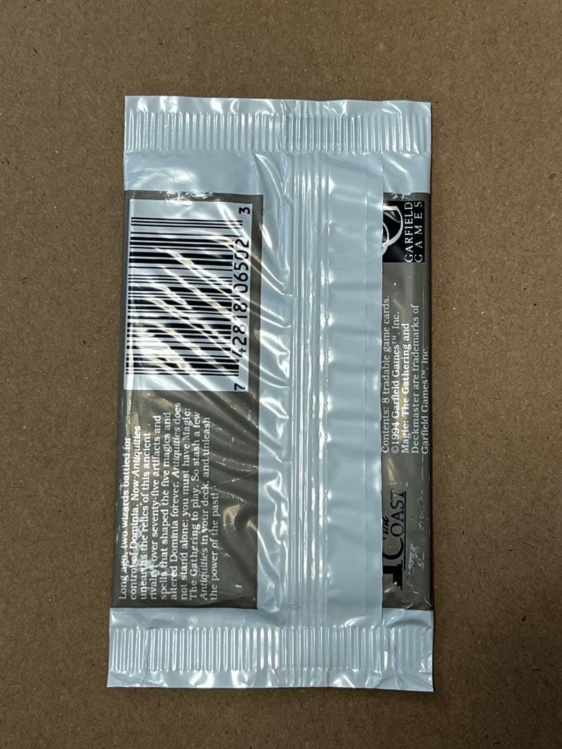 MTG 絶版 未開封 アンティキティー ブースターパック 英語