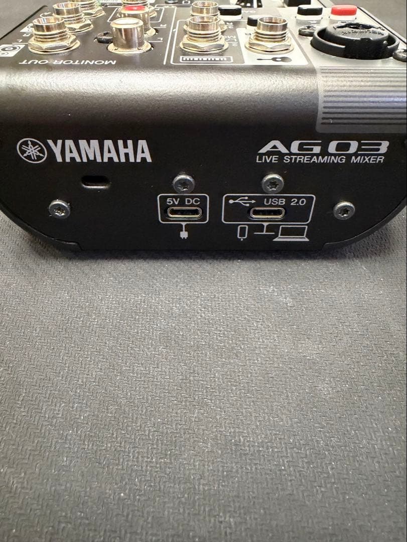 【美品】ヤマハ AG03 MK2 オーディオインターフェイス　AG03MK2