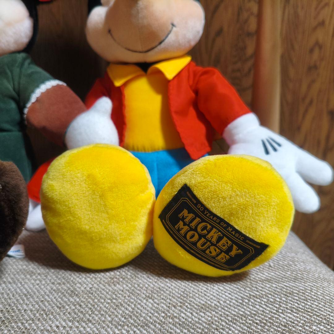 ミッキーマウス　ぬいぐるみ　限定　周年記念　当時物　レトロ