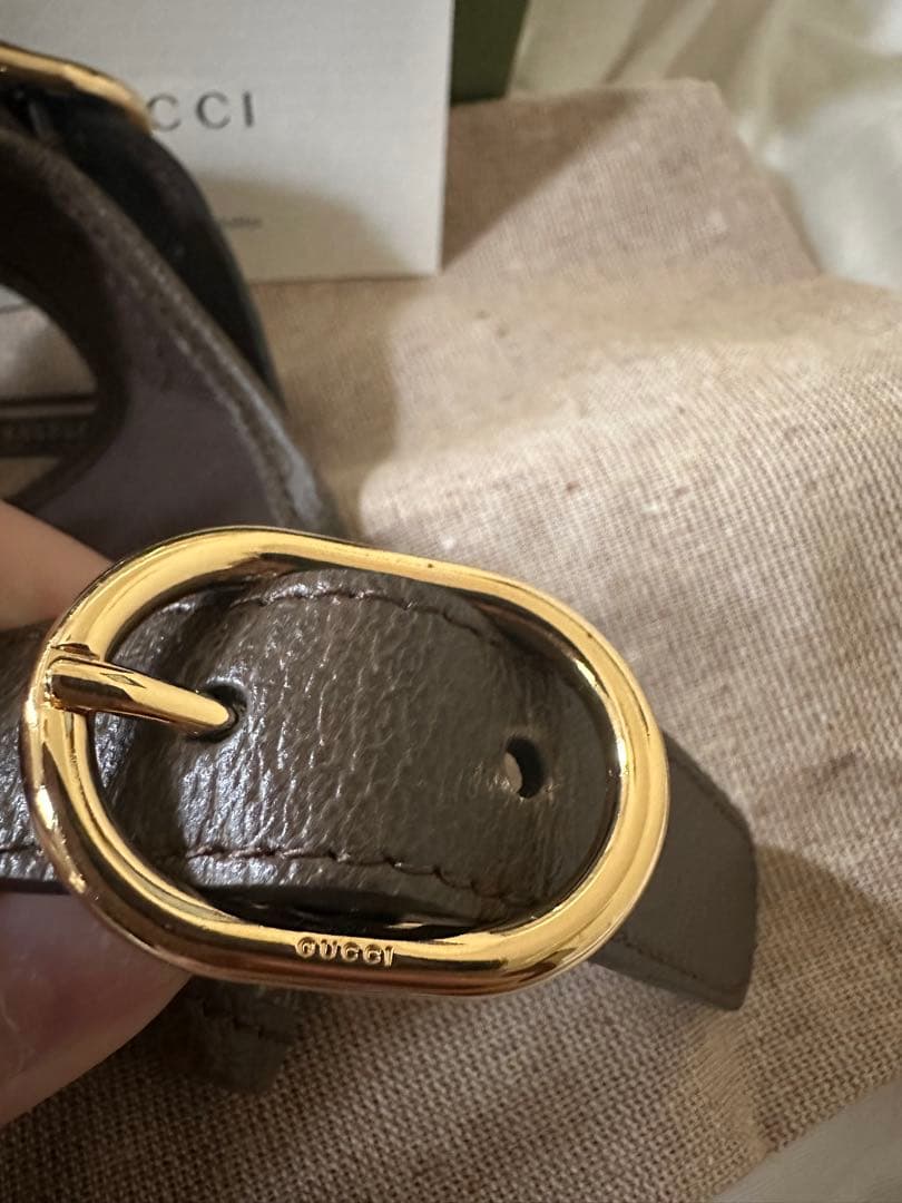 GUCCI ハーネス　新品未使用　GGパターン