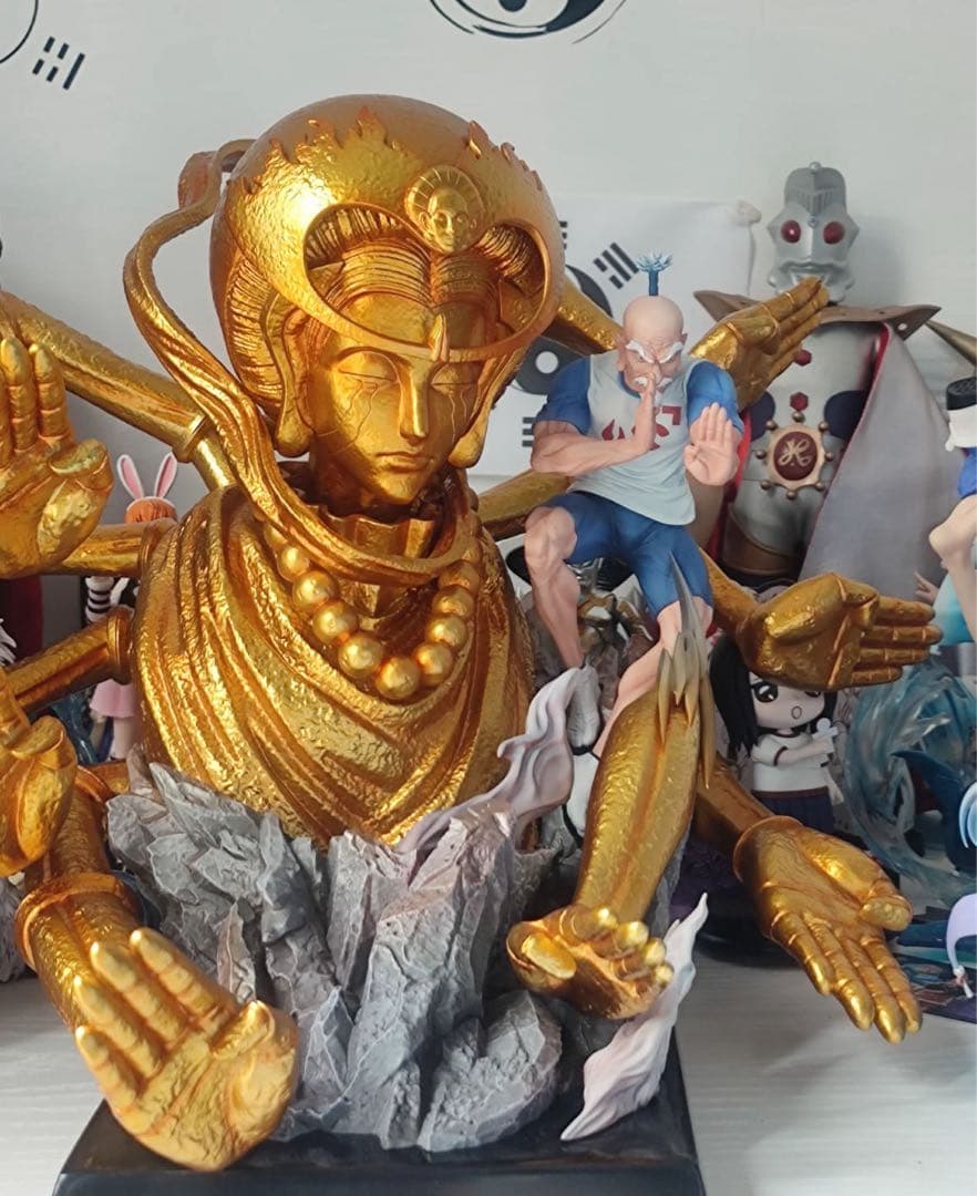 hunter×hunterアイザック＝ネテロ ガレージキット ガレキスタチュー⑤