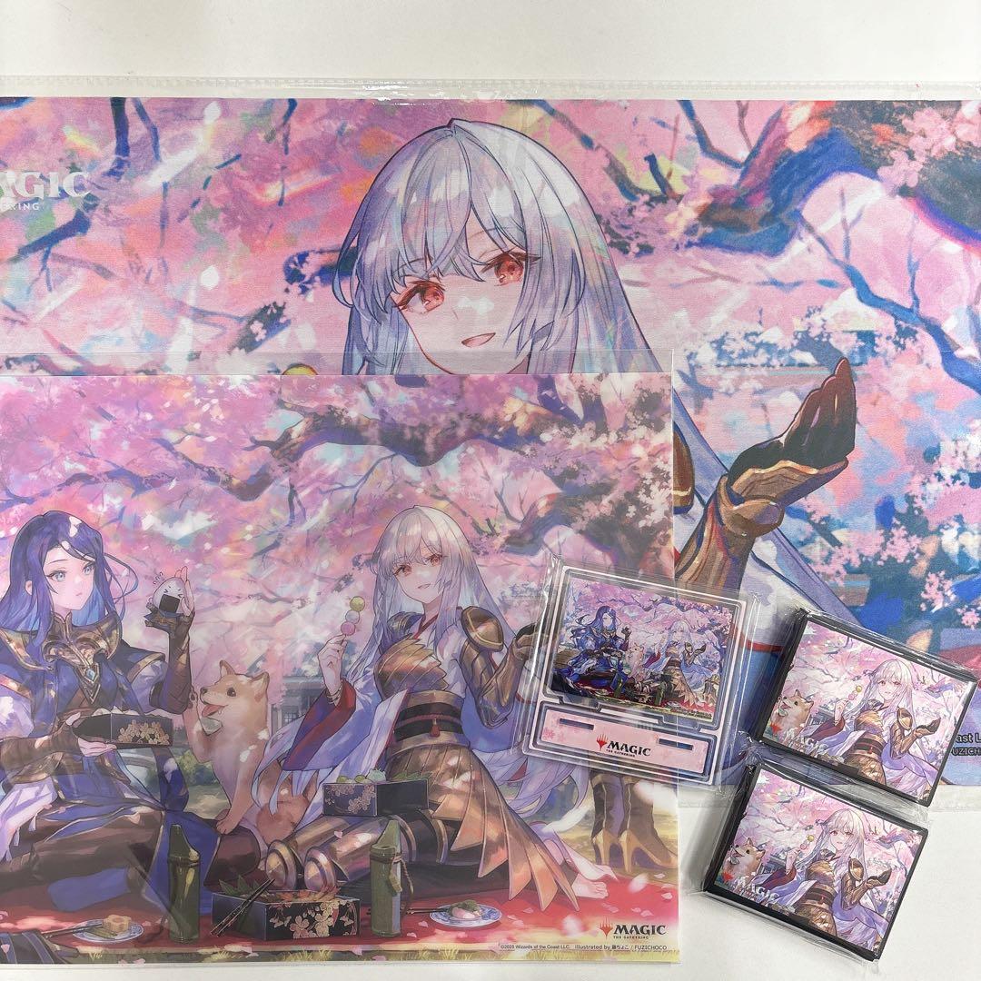 MTG 放浪皇のお花見キャンペーン 放浪皇Ver. プレイマット スリーブ ⑤