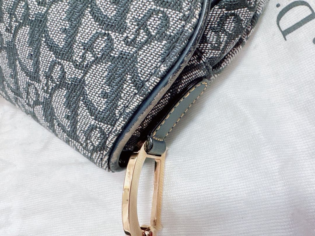 Christian Dior サドルバッグトロッター ワンショルダーバッグG金具
