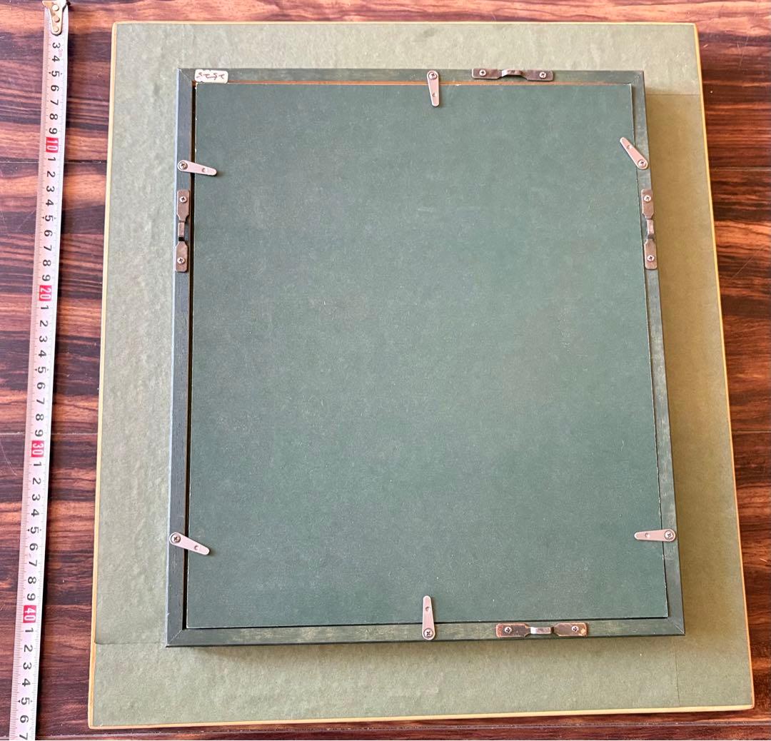 田村正幸「五色沼」油彩 F3 額装 油絵 油画 E