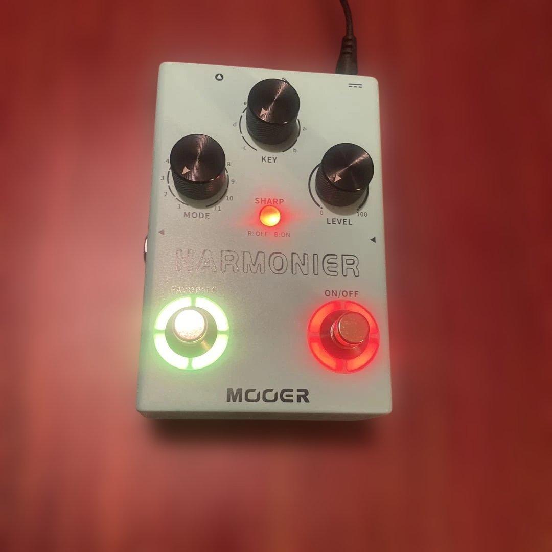 MOOER HARMONIER ボーカルエフェクター