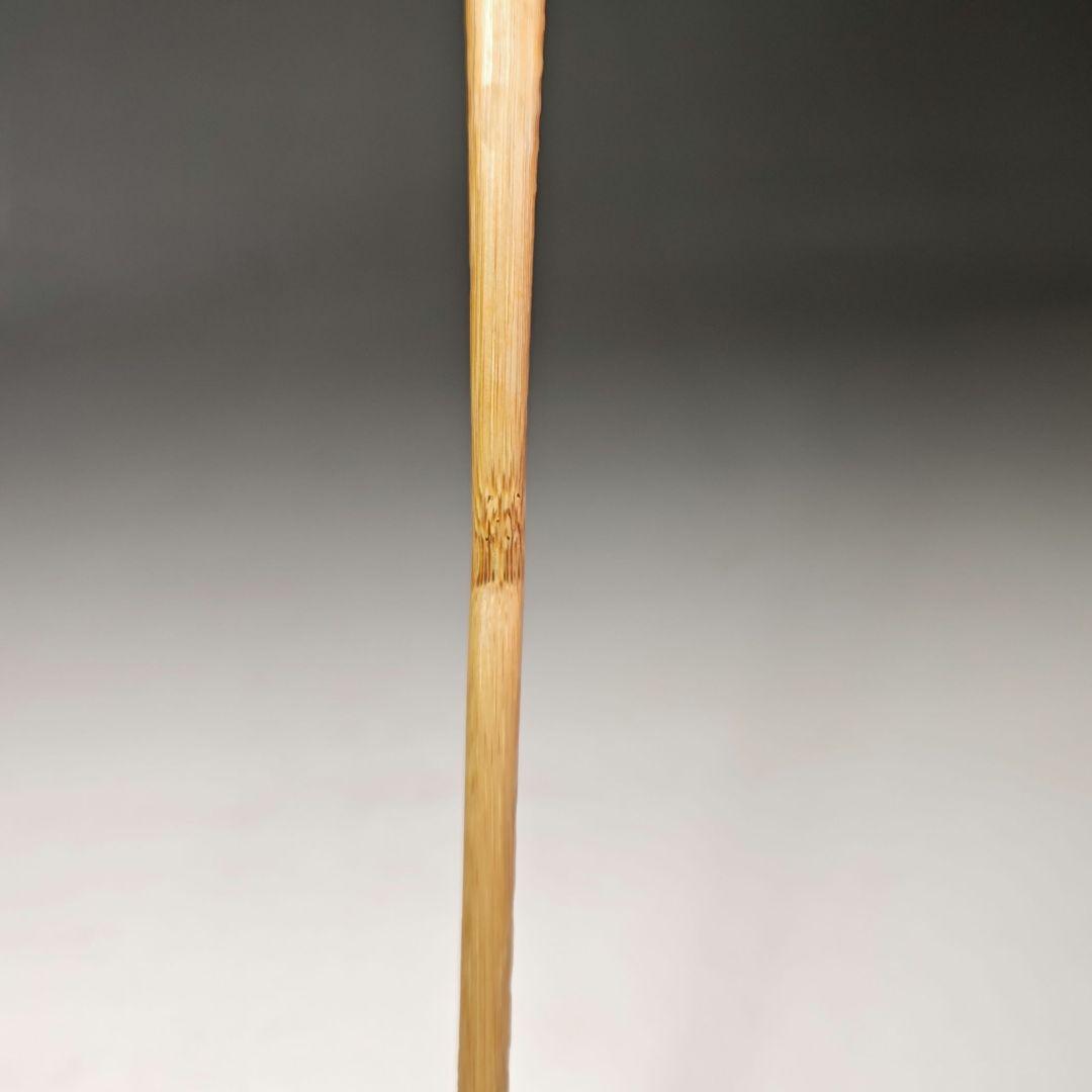 イ667 茶杓『大徳寺　小堀卓巌　極箱』『銘　静寂』『竹茶杓　二重箱』茶道具