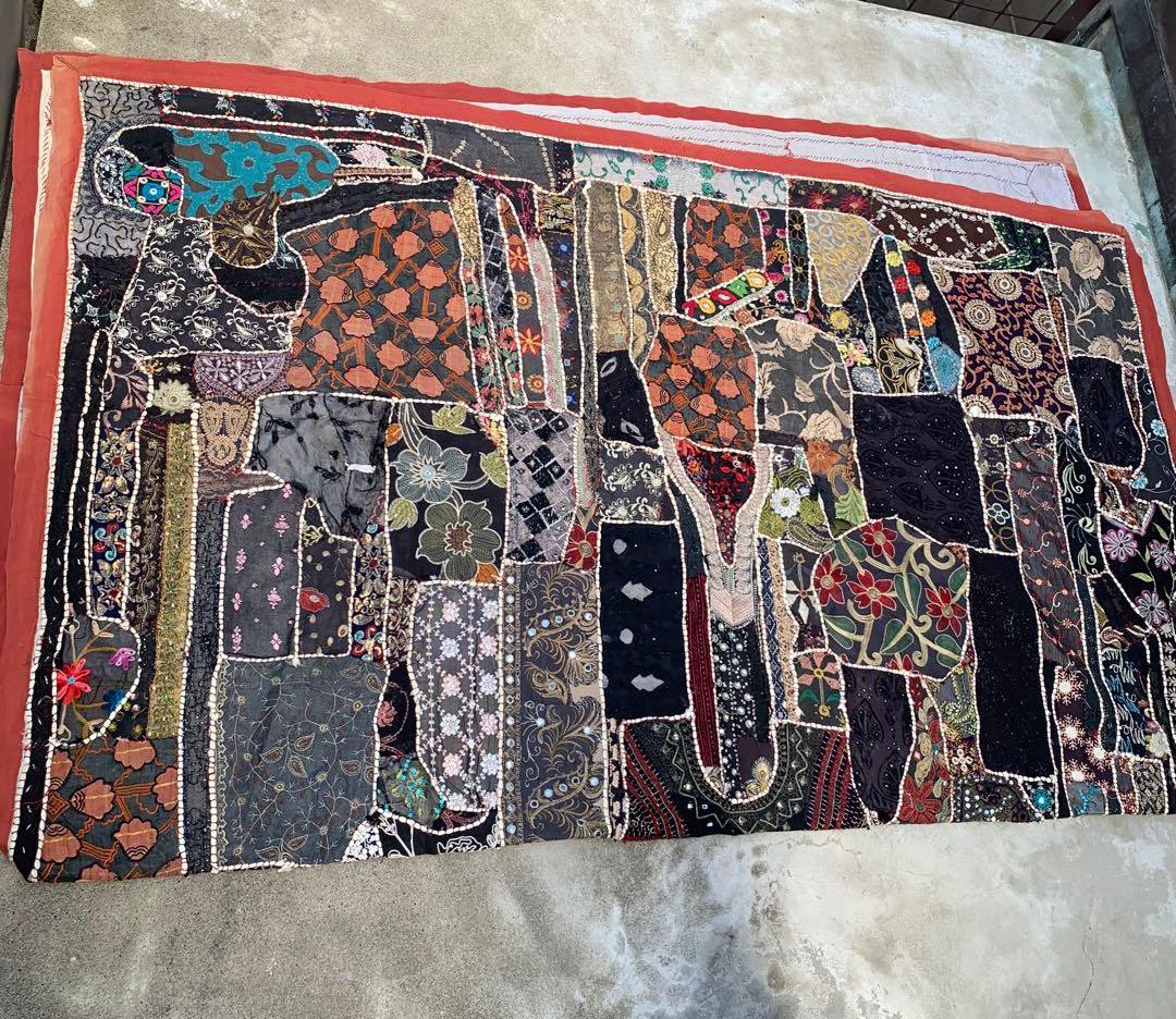 大判special vintage antique カンバディア　タペストリー