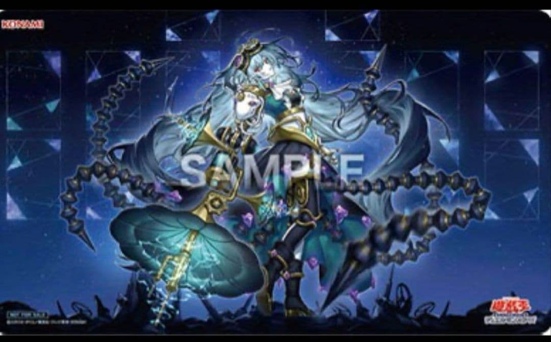 遊戯王　麗しき磁律機壊　プレイマット　ランキングデュエル