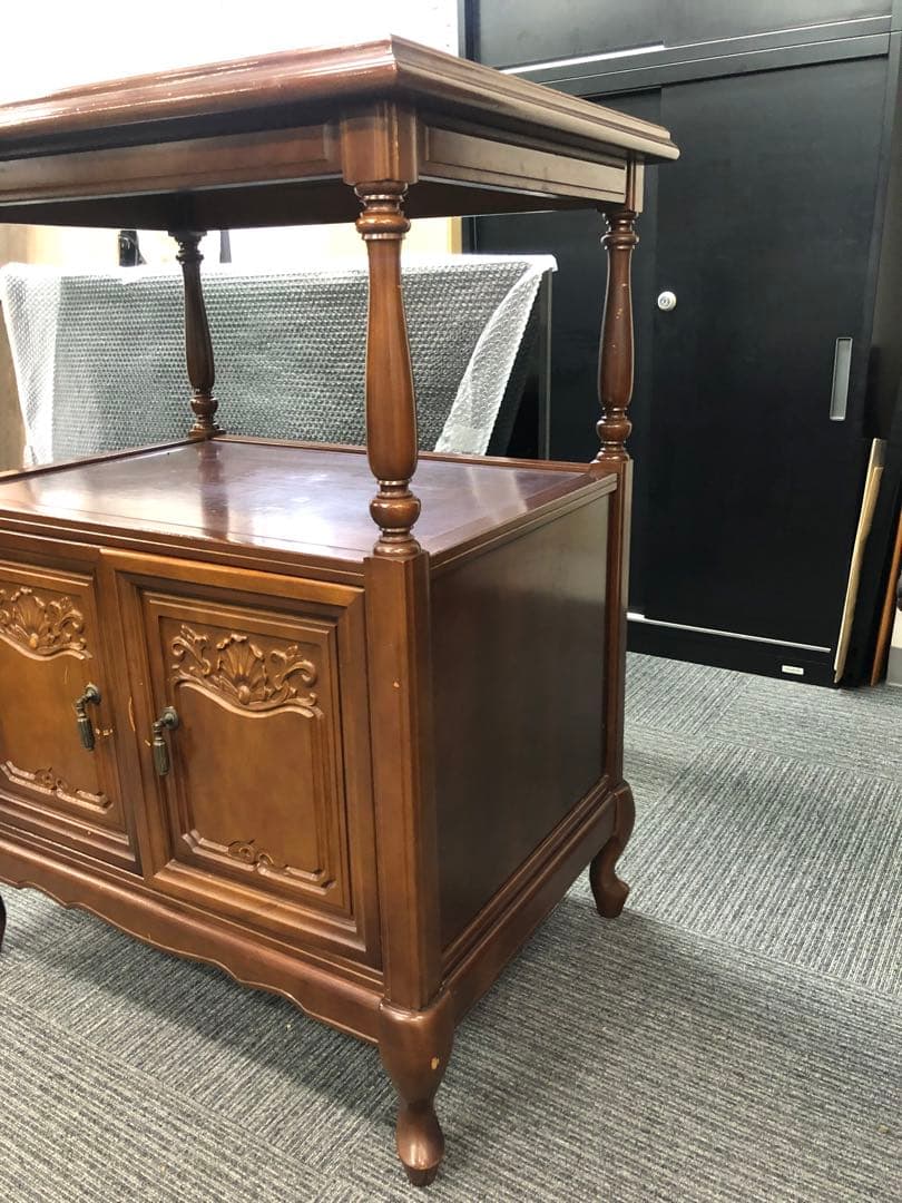 【SALE】クラシック 木製 サイドテーブル