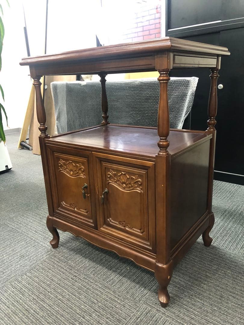 【SALE】クラシック 木製 サイドテーブル