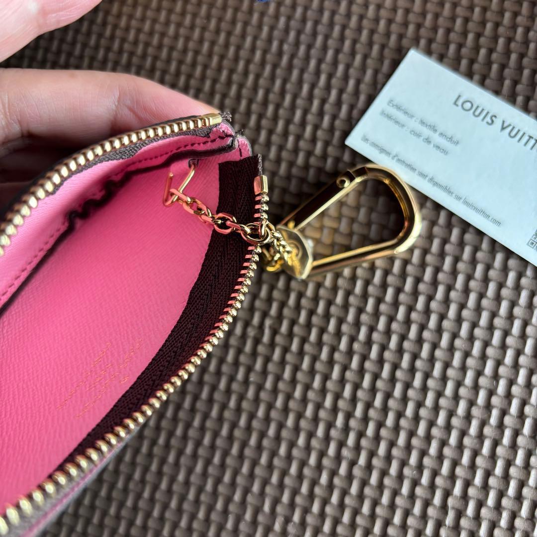 LOUIS VUITTON キーリング付きキーケース　ルイヴィトン　ケース