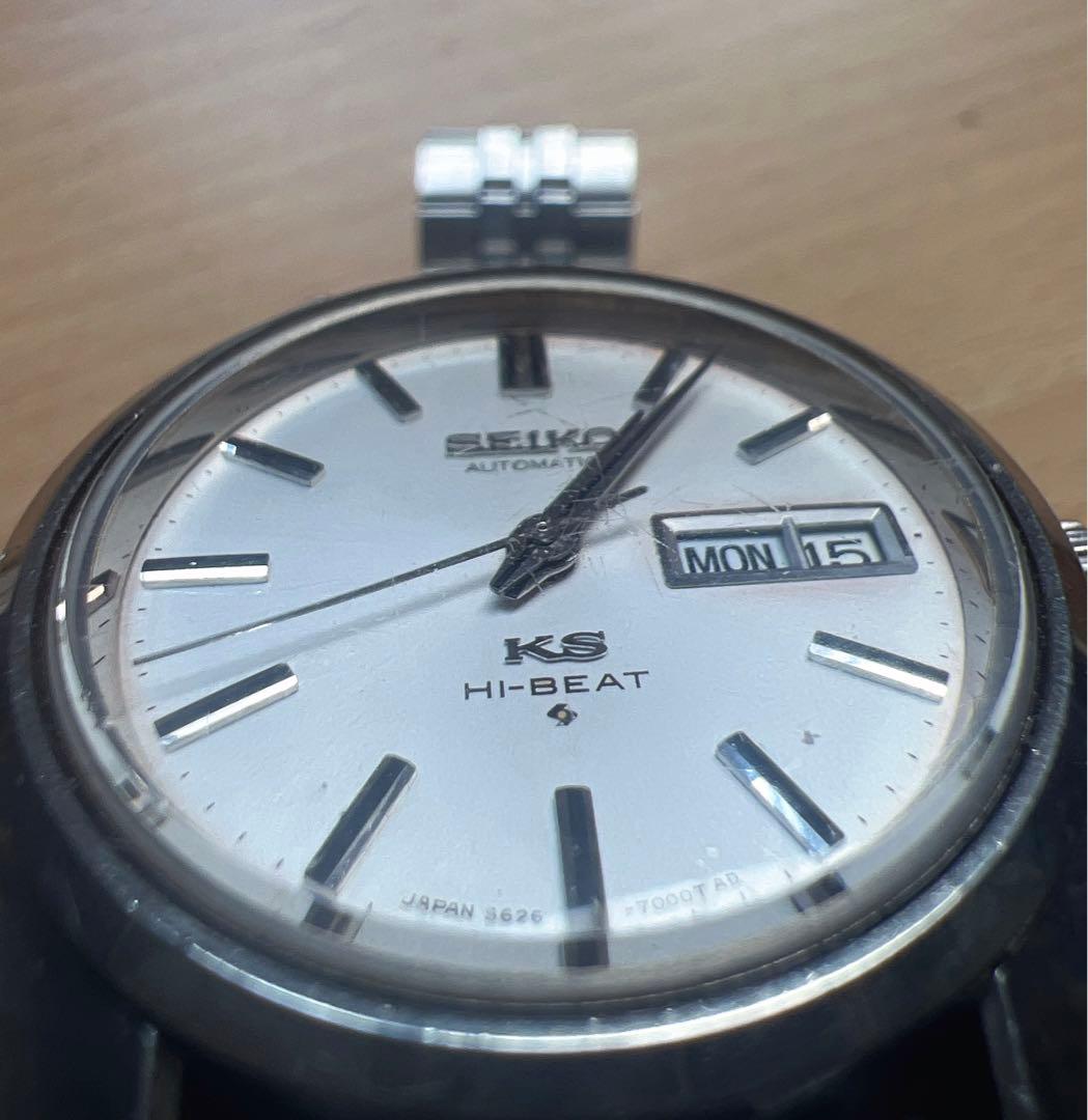 セイコー 自動巻き腕時計 KS 5626-7000 HI-BEAT 【現状品】