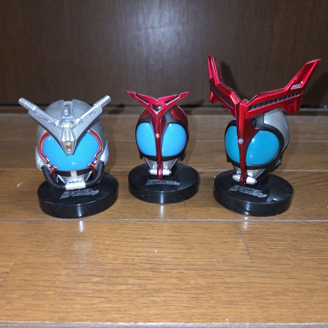 仮面ライダー カブトヘルメットフィギュアセット7体