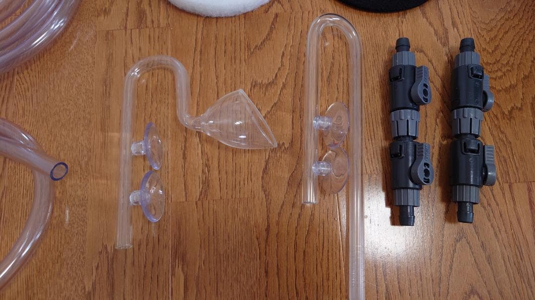 エーハイム 2215 外部フィルター一式 ダブルタップ/ろ材/新品ホース付セット