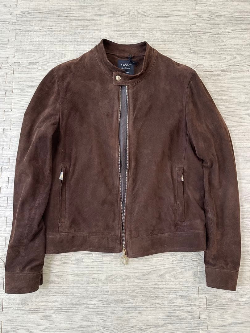 エンメティ　ユリ（JURI） ゴールド　ダークブラウンスエード　48