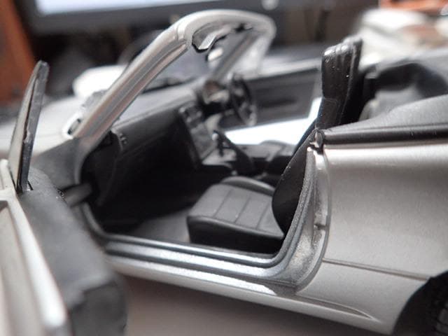 GATE 1/18 マツダ ユーノス ロードスター シルバー外3点セット