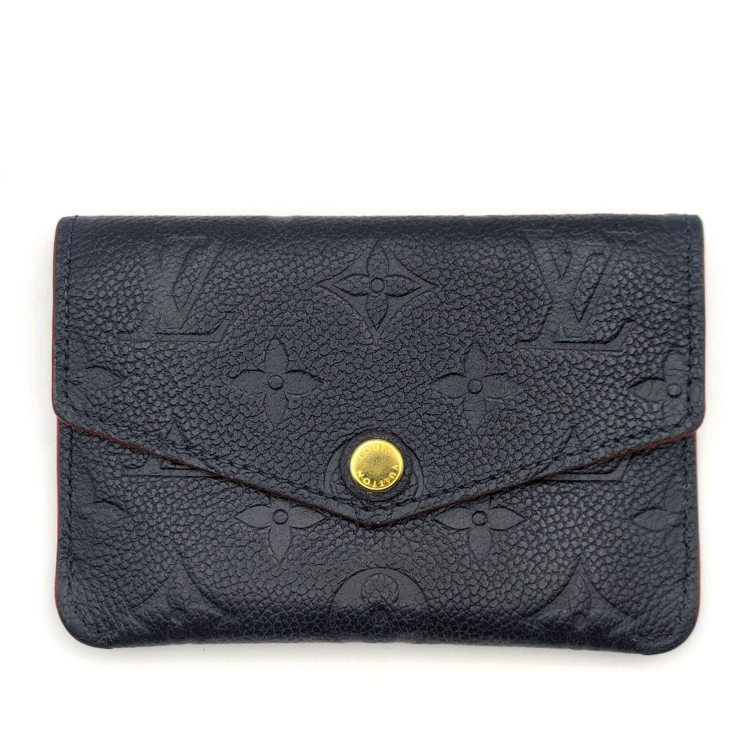 美品✨ルイヴィトン 小銭入れ アンプラント ポシェット クレ マリーヌルージュ