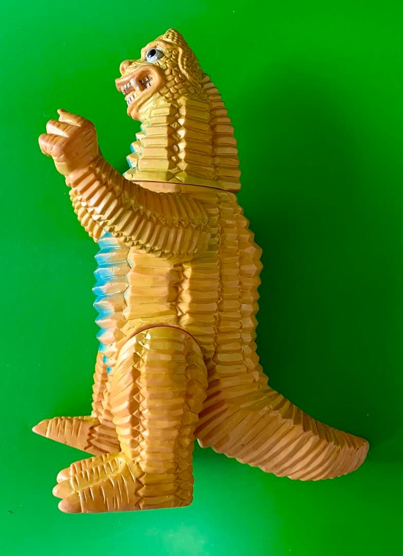 ジャイアント レッドキング ブルマァク オリジナル 当時物ソフビ 美品 マルサン