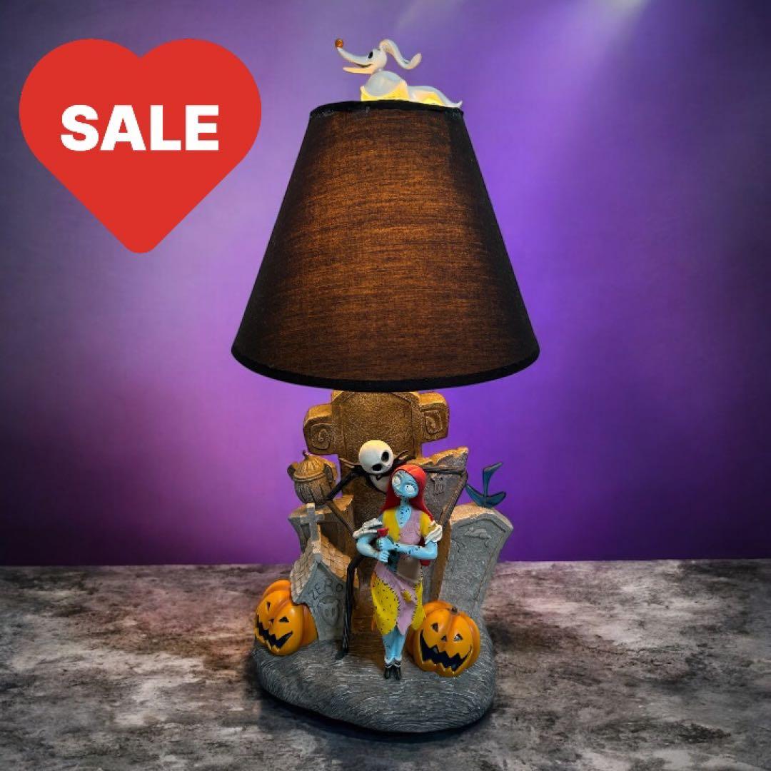 ナイトメア・ビフォア・クリスマス ヴィンテージ　ランプスタンド