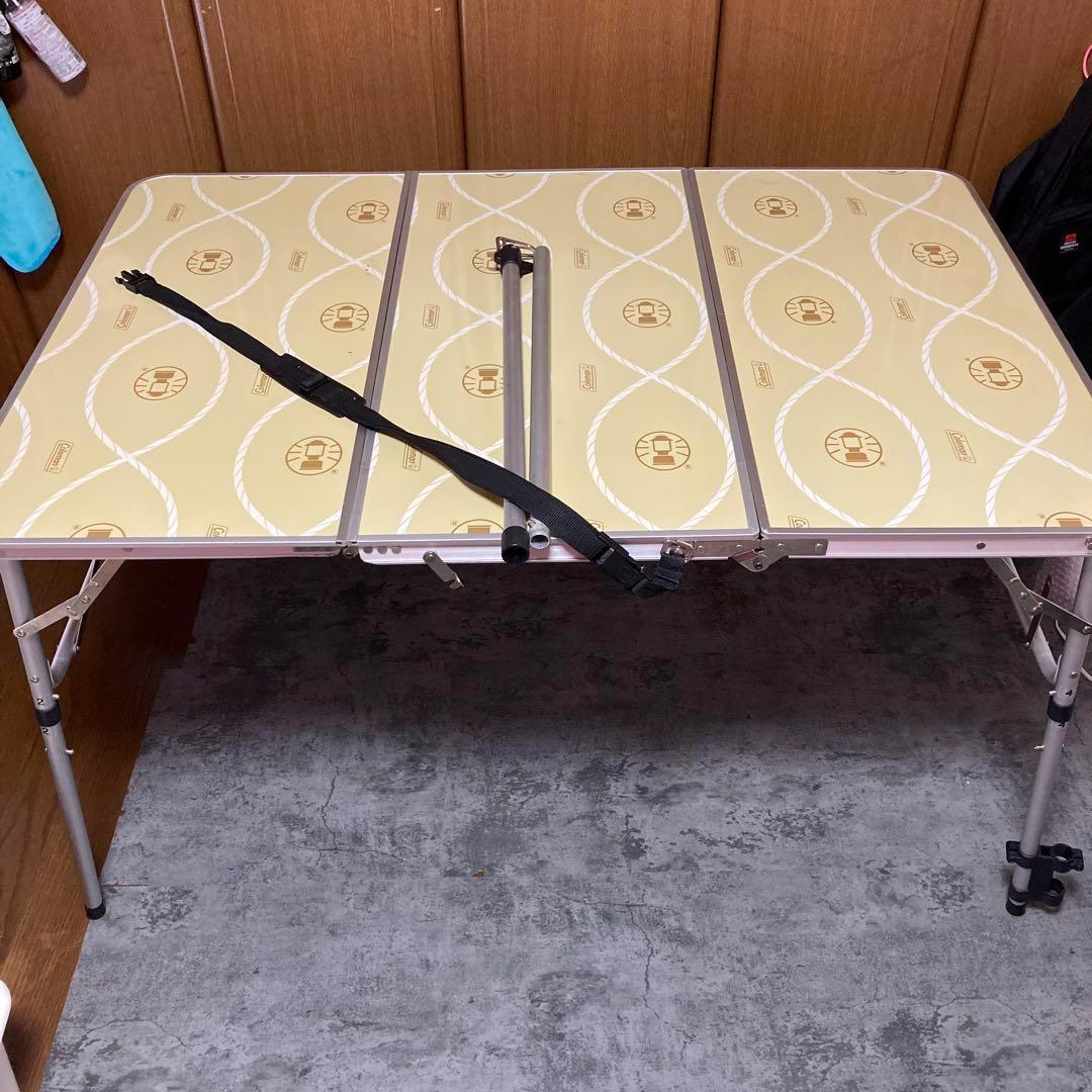 コールマン 3つ折り テーブル