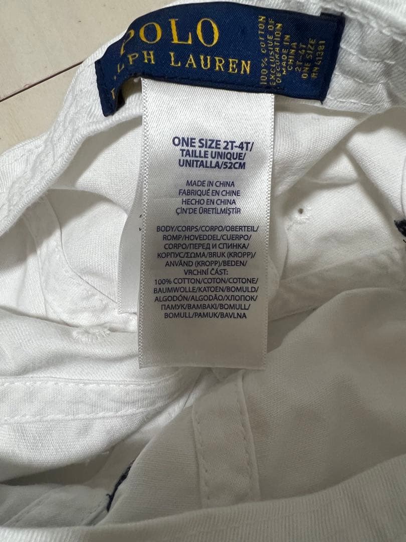 Polo Ralph Lauren キャップ 5個セット 2T-4T