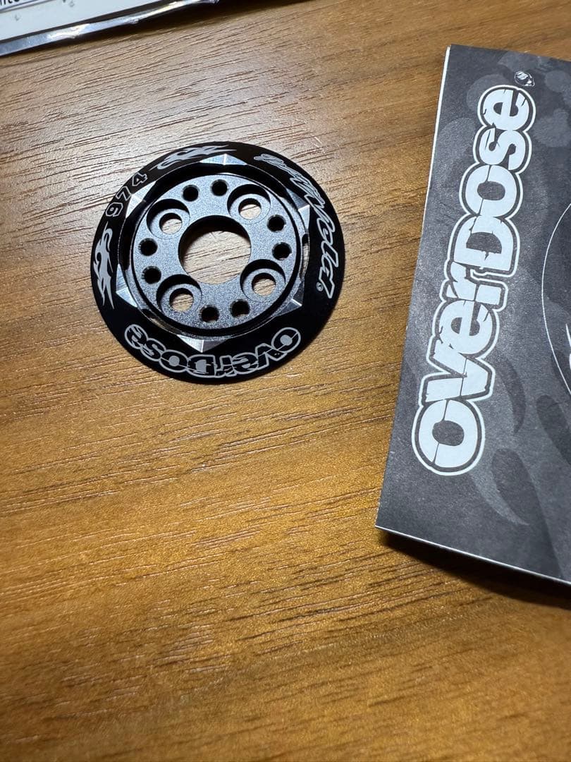 オーバードーズ スパーギアサポートプレートリミテッドエディション新品開封のみ